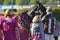 210530 Solvalla - The winner horse of Elitloppet Propulsionand the driver Orjan Kihlstrom win the final of the