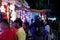 21st October 2022. Ezra Street, Kolkata, West Bengal, India.A huge crowd of people for buying diwali lights for diwali celebration