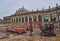 22 August 2022, Dresden, Germany. Zwinger  - baroque palace in the centrum of the city