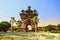 22 NOV 2019 : Patuxai literally meaning Victory Gate or Gate of Triumph, formerly the Anousavary or Anosavari Monument