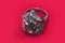 23 Ring, Silver, Black Rhodium, Star Ruby, Sapphires Exclusive jewels