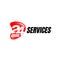 24 hour service logo vector icon. Standby 24/7 sign day/night services button symbol