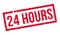 24 hours rubber stamp