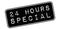 24 hours special rubber stamp