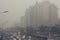 24 October,2014 - Beijing China. Air pollution in Beijing China
