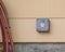240 volt outlet on exterior of house