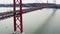 The 25 April Bridge, also known as Ponte 25 de Abril in Portuguese, is a suspension bridge that spans the Tagus River in