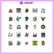 25 Creative Icons Modern Signs and Symbols of bottle, definition video, sports, high, hd in filmmaking