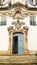 25 March 2016, Historic city of Ouro Preto, Minas Gerais, Brazil, detail of the Nossa Senhora do Carmo Church