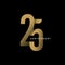 25th anniversary elegance logotype