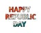 26th January, Republic Day of India Celebration Concept