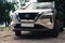 27.06.2023 - Kyiv, Ukraine: New Nissan X-Trail N-Connecta in beige color with black roof