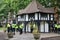 28 7 2022: British policeman briefing at Soho Square, London, preparing a major event, guarding the city