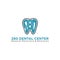 280 Dental Center logo design template