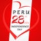 28th of July Peru Independence Day