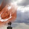 29th october republic day of Turkey or 29 ekim cumhuriyet bayrami background