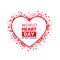 29th september world heart day background for global support and awareness