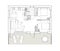 2D drawing - isolated floor plan of the single family house