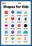 2d shapes for kids printable sheet for preschool and kindergarten children to learn basic symbols for education