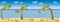 2D Side Scrolling Beach Game Background Vector