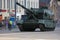 2S35 Koalitsiya-SV self-propelled howitzer at military parade