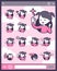 2tone type Pink clothing girl_set 15