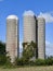 3 Abandoned Cement Silos