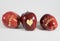 3 Apples with the words - Eat better Feel better - and a heart