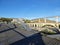 The 3 bridges of Regua crossing Douro river: the pedestrian bridge, the road bridge between Lamego and Vila Real and the Miguel To