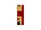 3 d illustration Union Jack flag letter l, alphabet, Great Britain patriot font