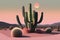 3 d rendering. cactus, cactus, succulent plants in desert.3 d rendering. cactus, cactus, succulent plants in desert.3 d illustrati