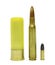 3 different caliber cartridges