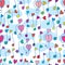 3 love music note seamless pattern