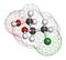 3-MCPD carcinogenic food by-product molecule. Produced when hydrochloric acid is added to food to speed up protein hydrolysis. 3D