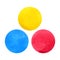 3 primary colors, blue red yellow watercolor painting circle