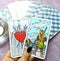 3 of Swords Tarot Card Heartbreak Tears Pain Deep Sadness