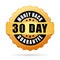 30 days money back guarantee icon