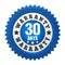 30 Days Warranty Badge Isolated