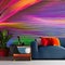 309 Neon Waves: A vibrant and dynamic background featuring neon waves in bold and electrifying colors that create a modern and e