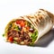 32k Uhd Burrito On White Background: A Byzantine-inspired Fawncore Delight