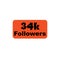 34k followers Orange vector, icon, stamp, logo illustration