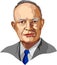 34th United States of America President Dwight D Eisenhower