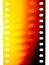 35 mm burned filmstrip leader movie cinema photography background