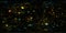 360 degree abstract bokeh lights, equirectangular projection, environment map. HDRI spherical panorama