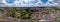 A 360 degree aerial photo of the St Edmundsbury Cathedral in Bury St Edmunds, Suffolk