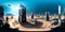 360 degree full panorama of Martin Station HDRI