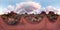 360 degree panorama desert savannah prairie cacti HDRI