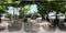 360 degree panorama: Entrance to Stations of the Cross gardens at Padre Pio Shrine, Philippines