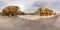 360-degree panorama of the Masmak Fortress and Imam Turki bin Abdullah Mosque, Riyadh, Saudi Arabia