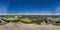 360 Degree panoramic sphere aerial photo of the UK village of Cleckheaton in Bradford West Yorkshire in the UK